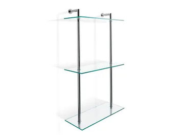 DW 016 - Glass bathroom wall shelf by DECOR WALTHER - view 2